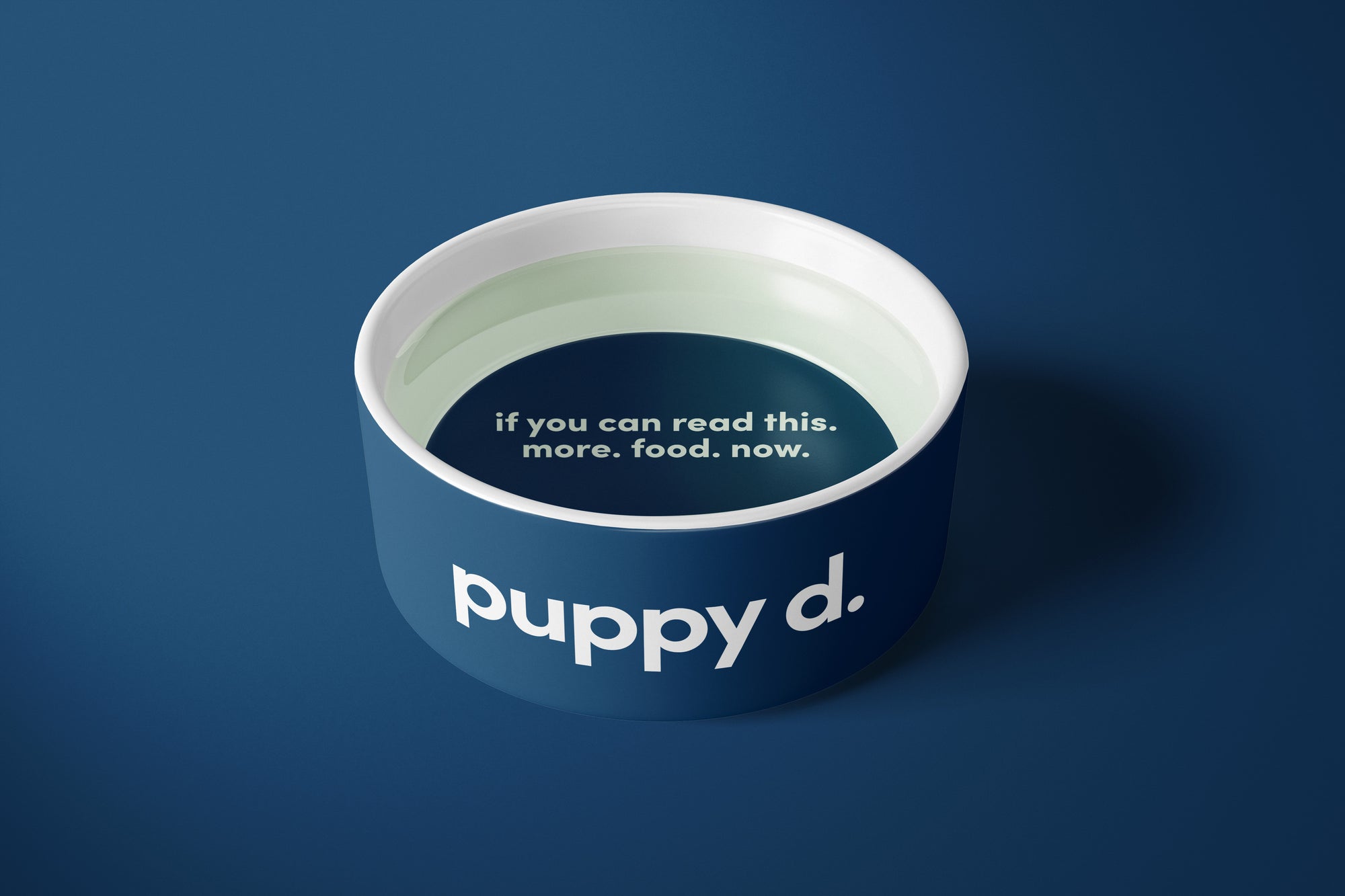 Puppy D pet bowl